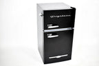 Frigidaire Retro 3.1 Cu ft Two Door Compact Refrigerator with Freezer, Red