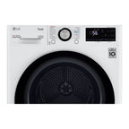LG DLHC1455W 4.2 Cu. Ft. White Stackable Front Load Electric Smart Dryer