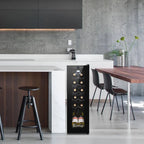Ktaxon 18 Bottle Compressor Wine Cooler Freestanding Wine Fridge, Fast Cooling, Low Noise