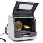 800W Tabletop Dishwasher, IPX1 Waterproof, Multiple Wash Programs, Portable Dishwasher with Water Tank Air Dry 110V