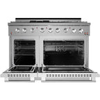 NXR  48" Stainless Steel Pro-Style Propane Gas Range with 7.2 cu.ft. Convection Oven SC4811LP