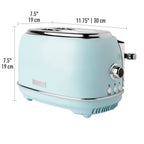 Haden Heritage 1.7 Liter Electric Kettle with 2 Slice Bread Toaster, White