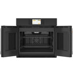 Café CTS90FP3ND1 30 inch Matte Black Single Convection Smart Electric Wall Oven