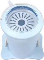 Manual Clothes Dryer Spinner, Portable Non electric Manual Clothes Spinner Laundry Dryer Machines for Camping, Traveling, Hotel, RV, Apartment (Apricot)