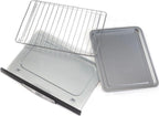 Hamilton Beach 2-in-1 Countertop Oven and Toaster Combination, Stainless Steel