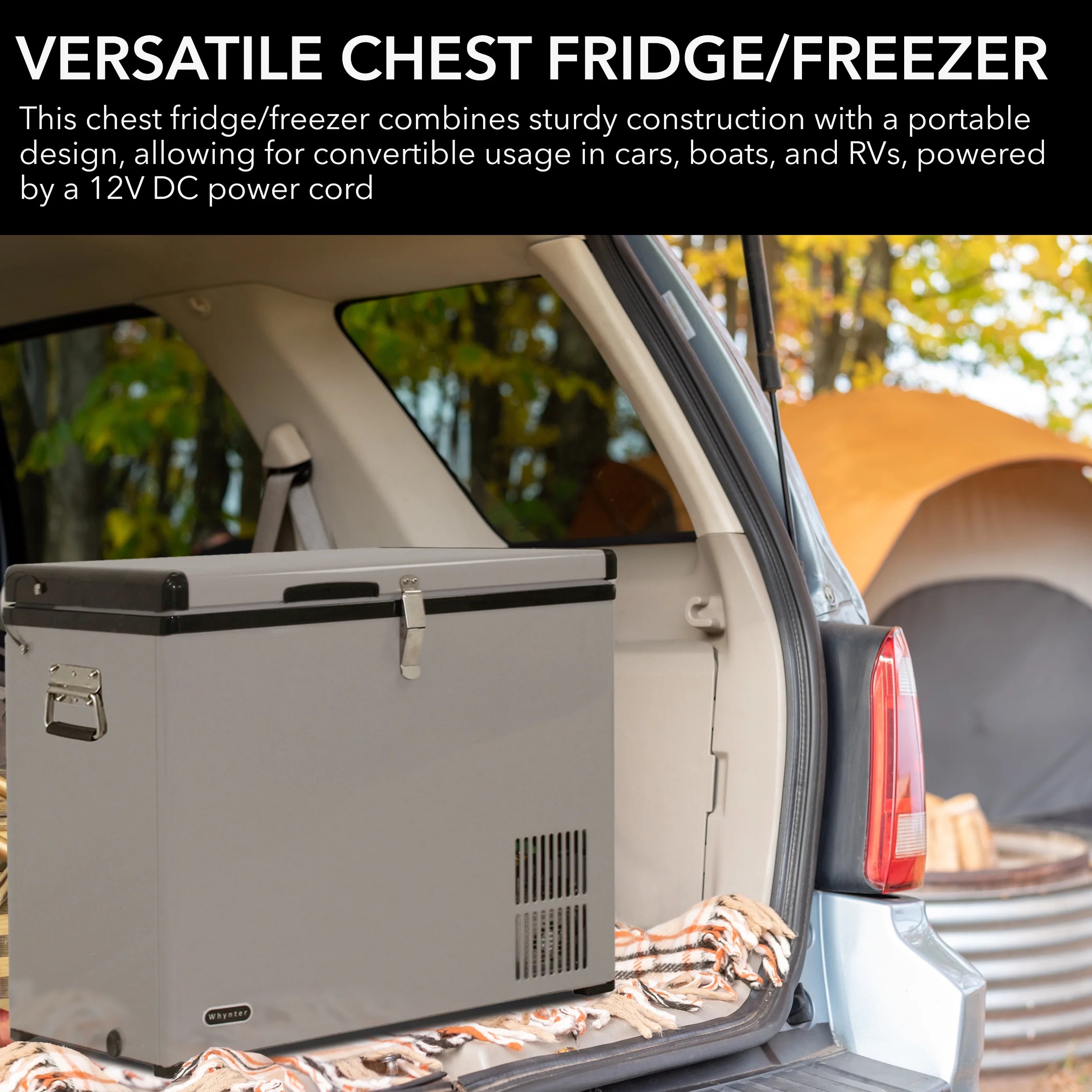 Whynter 85 Quart Portable Fridge-Freezer