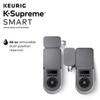 Keurig K-Supreme SMART Coffee Maker, MultiStream Technology, Brews 6-12oz Cup Sizes, White