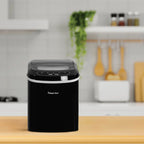 Magic Chef 27 lb. Capacity Portable Countertop Ice Maker, Black (Bullet Ice)