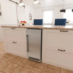 Avanti ELITE Built-in or Freestanding Ice Maker, 15", in Stainless Steel (IME49U3S-IS)