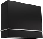 Akicon Range Hood 36 Inch, Ultra Quite Stainless Steel Kitchen Hood, Wall Mount Square Vent Hood with LED Light and Dishwasher-Safe Filters, Hood Vents for Kitchen, 3 Speeds, 600 CFM (AK-HS36HB-SWG)