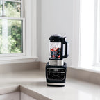 Ninja Foody Cold & Hot Cook Hot Soups, Sauces and Dips Blender with 1400 Peak Watts to Crush Frozen Drinks & Smoothies Nonstick Glass Pitcher (HB152), 64 oz, Black