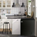 WANAI 3.5 Cu.ft Freezer, Chest Freezer, Deep Freezer with Top Open Door