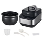 Midea Stainless Steel 5.3 Qt Pressure Cooker, MPC5016AASS, New