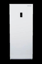 Hamilton Beach 17 cu. ft. Convertible Freezer Refrigerator, Upright Fridge Freezer with Electronic Temperature Control, Energy Efficient White Convertible Fridge - HBFRF1798, White