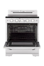 Unique Appliances Oven 30.0 in 3.9 cu/ft Electric Freestanding Range in Marshmallow White