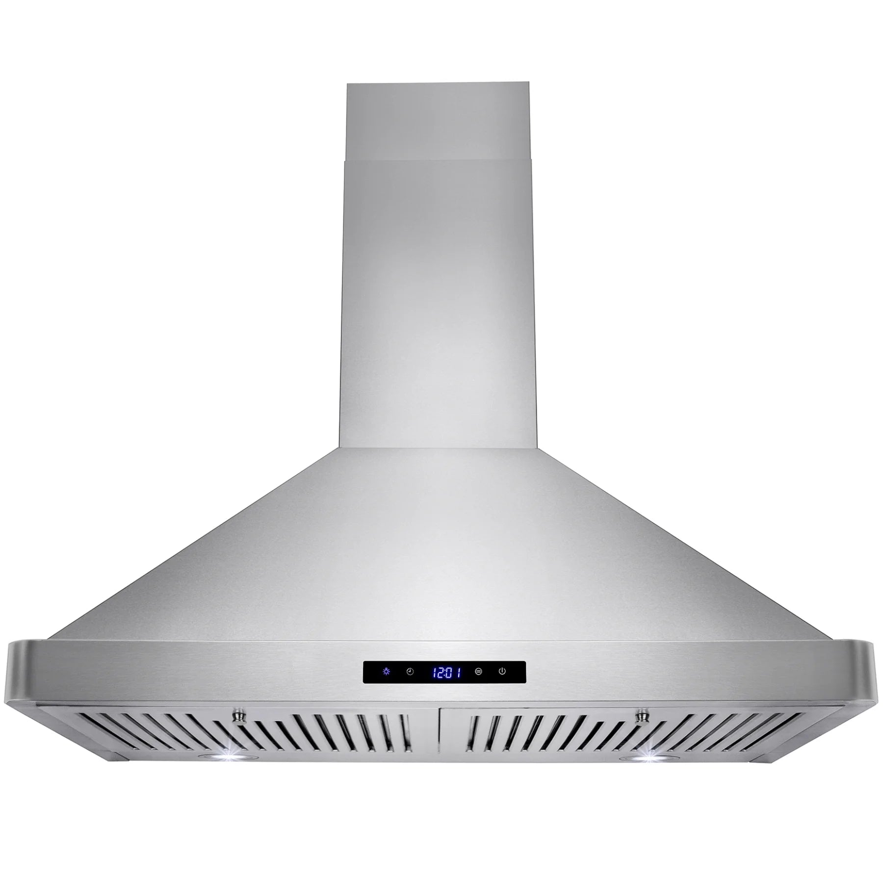 AKDY 30" European Stainless Steel Wall Mount Range Hood with Touch Control Panel