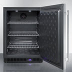 24" Wide Outdoor All-Freezer, Stainless Steel Cabinet