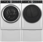 Ge Profile Pfd87gs 28" Wide 7.8 Cu. Ft. Energy Star Certified Gas Dryer - White