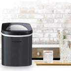 Frigidaire 26 lb. Countertop Ice Maker EFIC117-SS, Red Stainless Steel
