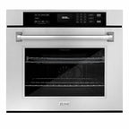 ZLINE 30 in. Professional Convection Single Wall Oven with Air Fry and Self Clean in Stainless Steel (WAS-30)
