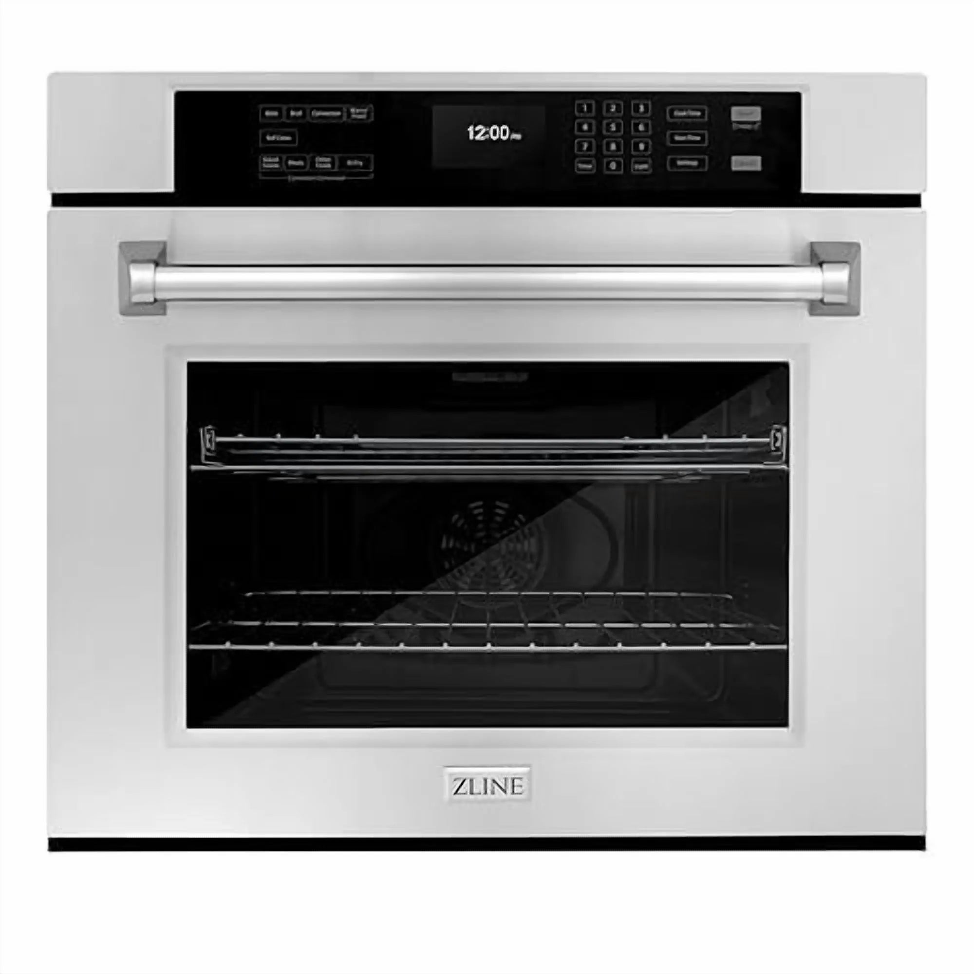 ZLINE 30 in. Professional Convection Single Wall Oven with Air Fry and Self Clean in Stainless Steel (WAS-30)