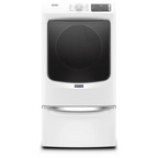 Maytag MED5630HW 7.3 Cu. Ft. White Front Load Electric Dryer with Extra Power and Quick Dry Cycle