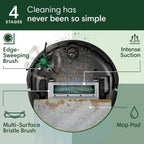 iRobot Roomba 105 Combo Robot Vacuum & Mop LiDAR, Alexa, Strong Suction - NEW