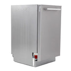 Avanti 18-Inch Built In 6 Cycle Compact Kitchen Dishwasher, Stainless Steel