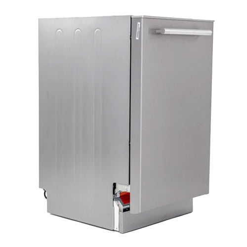Avanti 18-Inch Built In 6 Cycle Compact Kitchen Dishwasher, Stainless Steel
