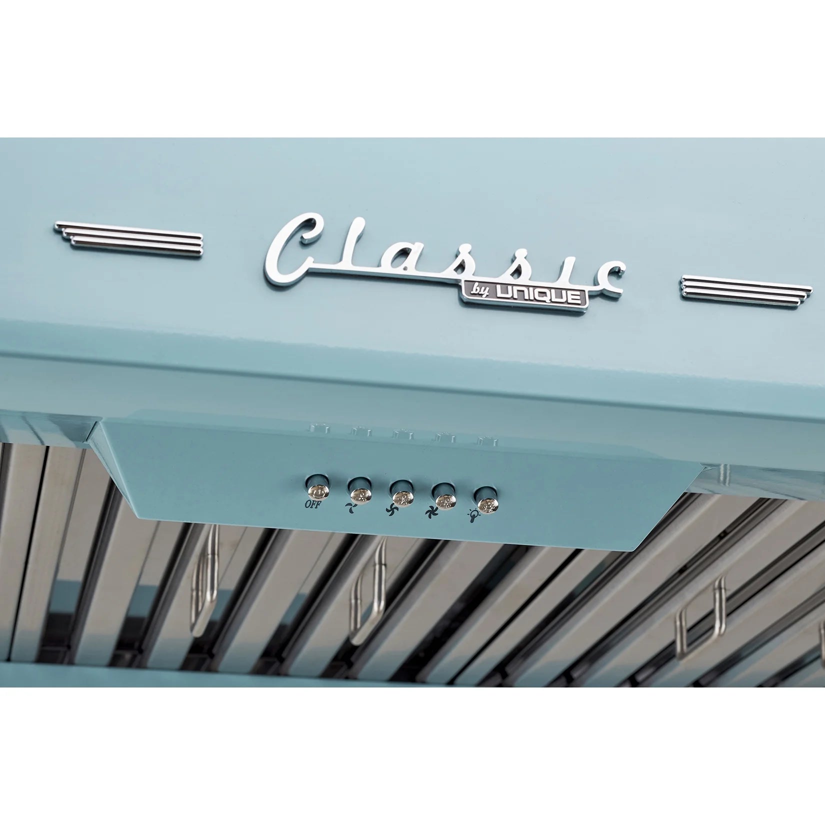 Unique Classic Retro 30" Under Cabinet Range Hood with 700 CFM and LED Lighting 110 volts