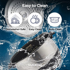 Cuckoo 3 Cup Dry Induction Heating Pressure Rice Cooker with Micom Logic Tech, Nonstick Pot, Warmer, 16 Menu Modes and Voice Guide in Gold (CRP-EHSS0309FG)