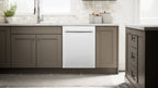 Kenmore 02214639 24" Built-in Stainless Steel Tub Dishwasher, Removeable 3rd Rack, SmartWash, Black