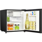 Magic Chef New 17.3 inch Width 1.7 Cu. ft. Compact Refrigerator with Single Door Color in Black