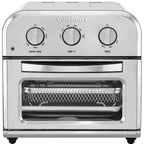 Cuisinart TOA-26 Compact AirFryer/Convection Toaster Oven Stainless Steel Bundle with 2 YR CPS Enhanced Protection Pack
