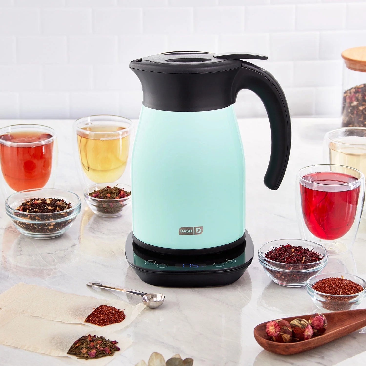 Dash 1.7L Insulated Electric Kettle, Blue