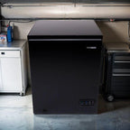 Frigidaire, 5.0 Cu. ft. Chest Freezer, Black Granite Design