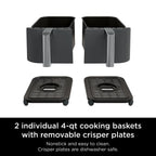 Ninja Foodi 6-in-1 8-quart 2-basket Air Fryer with DualZone Technology
