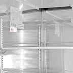 Heavy Duty Commercial 47 cu ft Stainless Steel Glass Door Reach-In Freezer (2 Door)