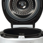 Open Box 6 Cup Twin Pressure Rice Cooker/Warmer w/ Nonstick Inner Pot, White