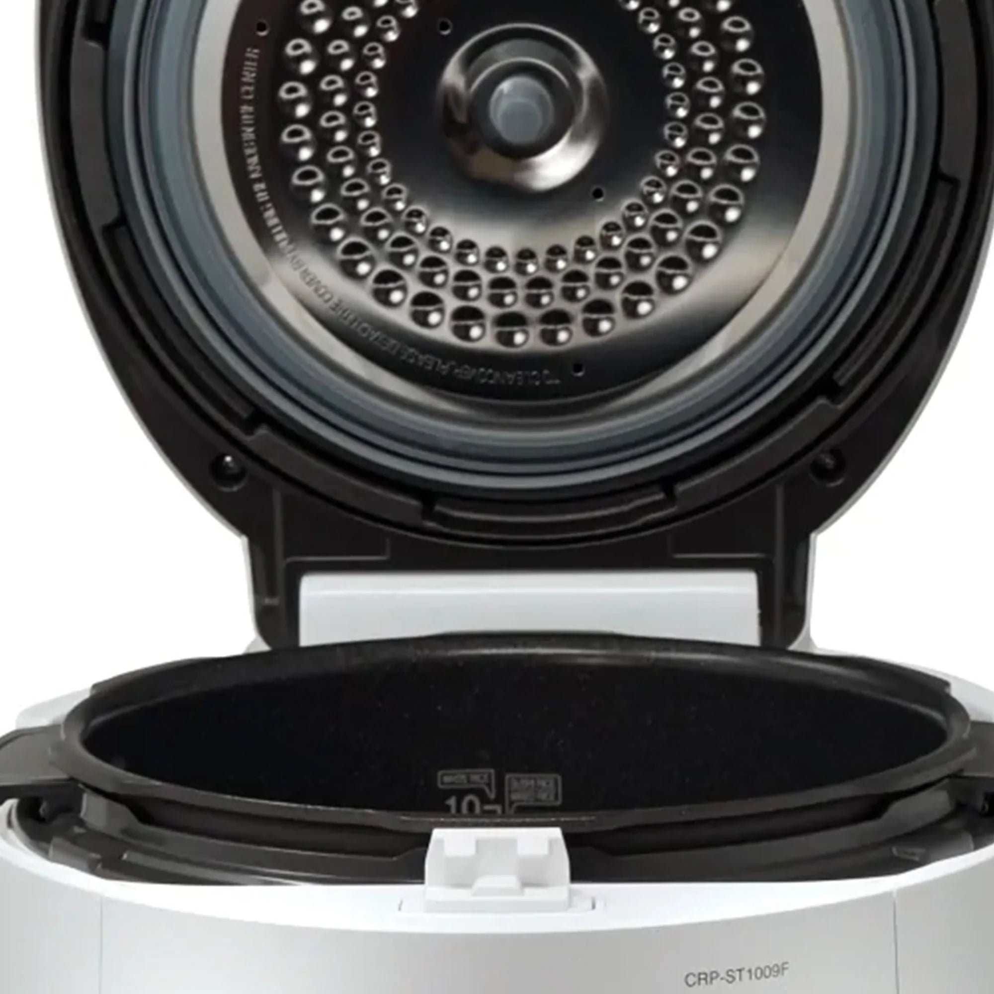 Open Box 6 Cup Twin Pressure Rice Cooker/Warmer w/ Nonstick Inner Pot, White