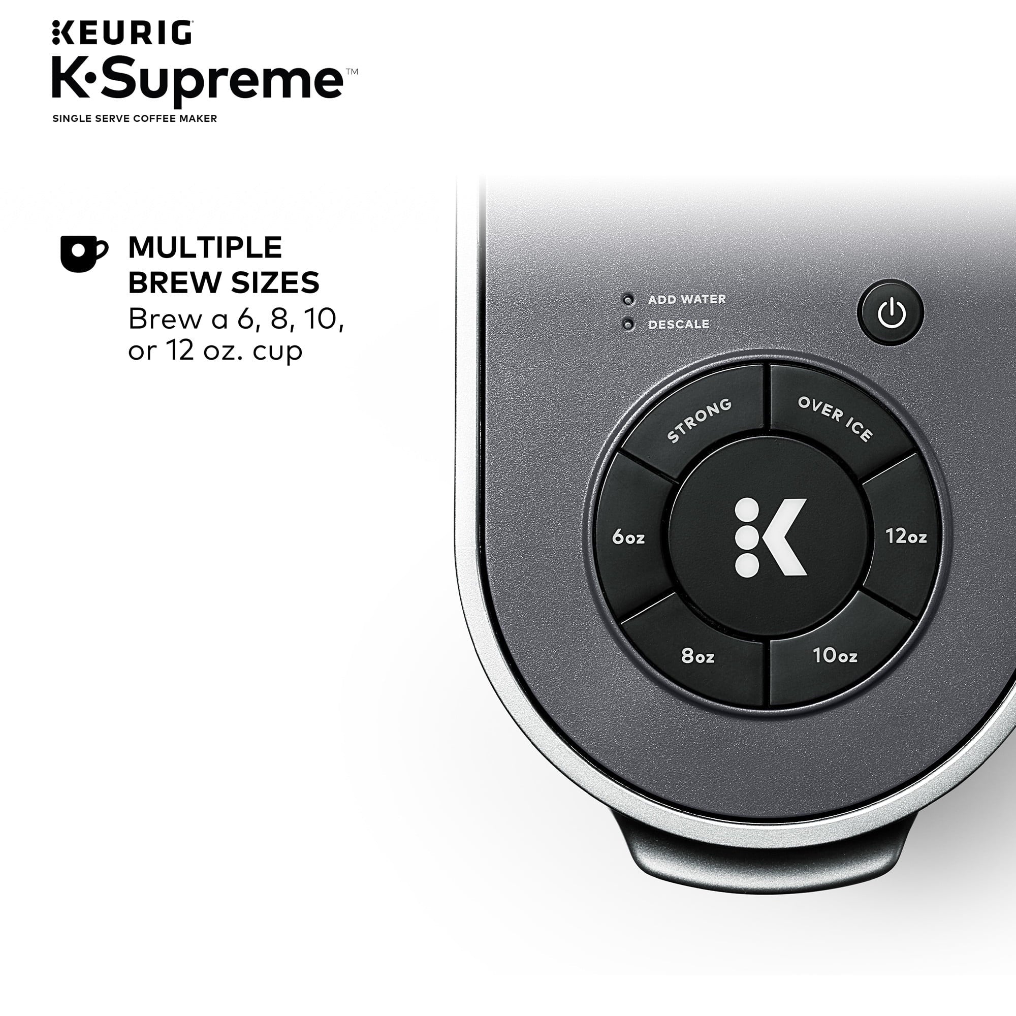 Keurig K-Supreme Black Single-Serve K-Cup Pod Coffee Maker