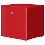 1.1 Cu.Ft Mini Freezer, Compact Upright Freezer - Red, Adjustable Temp, Removable Shelf - Ideal for Dorm, Office, RV & Apartments