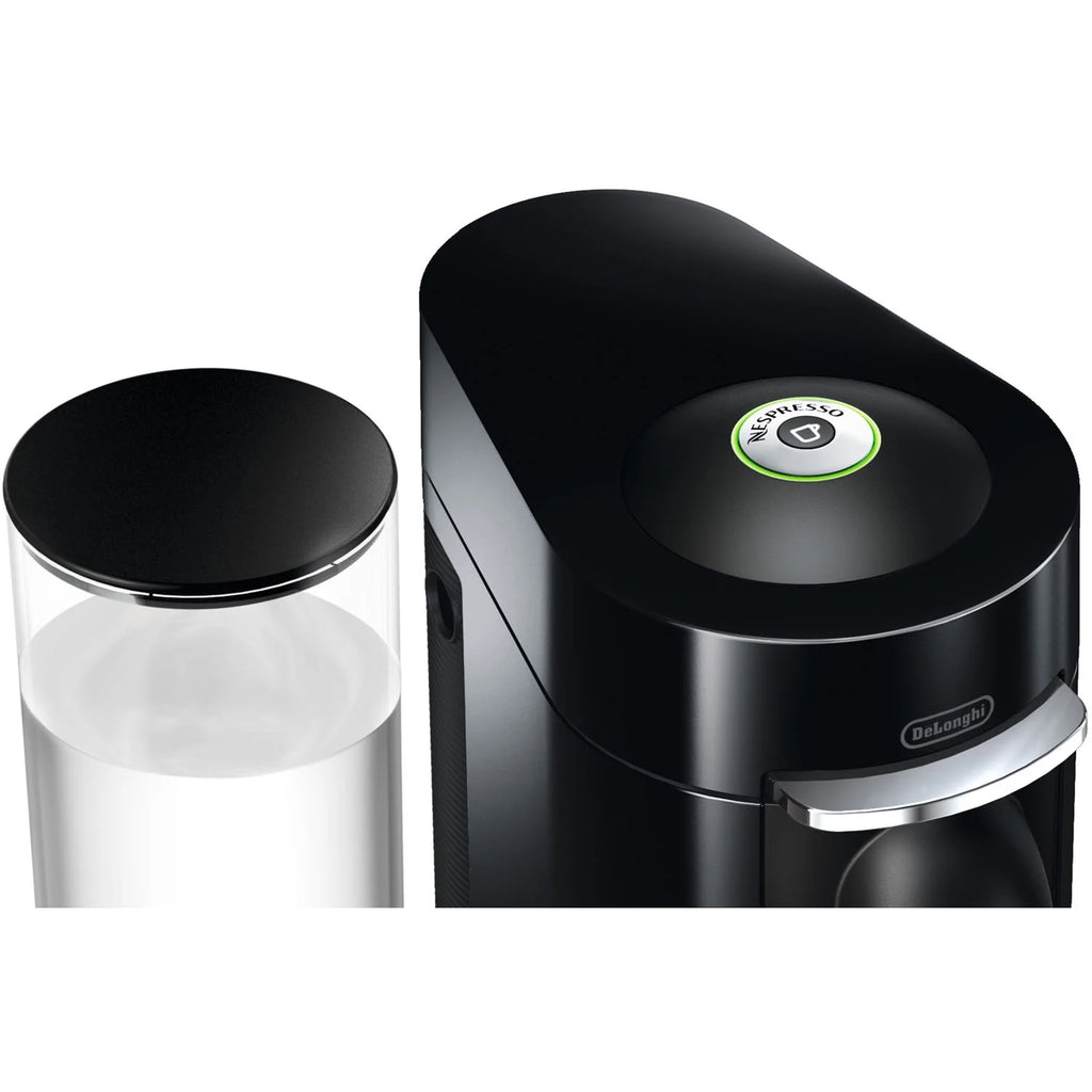 Nespresso VertuoPlus Deluxe Coffee and Espresso Maker by De'Longhi with Aeroccino, Black
