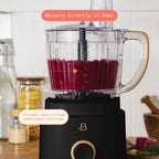 Beautiful 10-Cup Food Processor with Accessories, White Icing by Drew Barrymore
