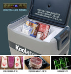 Koolatron 12V Portable Freezer/Refrigerator w/ Bluetooth 42 qt (40L)