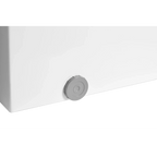 Midea Convertible 5 Cu Ft Chest Freezer, White