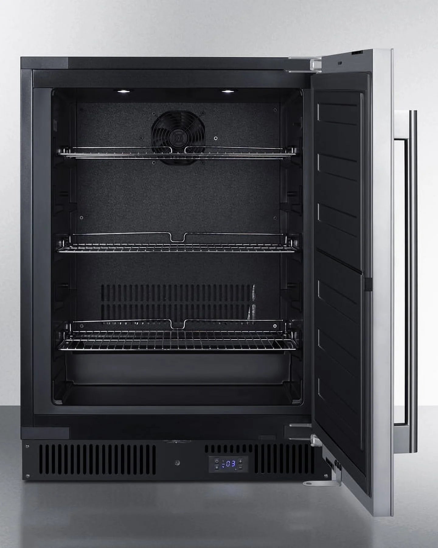 24" Wide Built-In All-Freezer, ADA Compliant, Stainless Steel