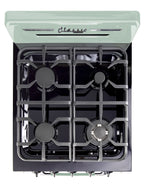 Unique Classic Retro 24" 2.9 cu/ft Freestanding Gas Range with Convection Oven and Sealed Burners