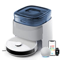 Lefant M3L Robot Vacuum and Mop, 12000Pa Suction, All-in-One Base Station, Anti-Tangle Brushes & Dual Spinning Mop, Self-Emptying & Refilling, LIDAR Navigation