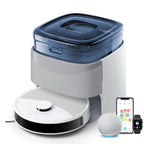 Lefant M3L Robot Vacuum and Mop, 12000Pa Suction, All-in-One Base Station, Anti-Tangle Brushes & Dual Spinning Mop, Self-Emptying & Refilling, LIDAR Navigation